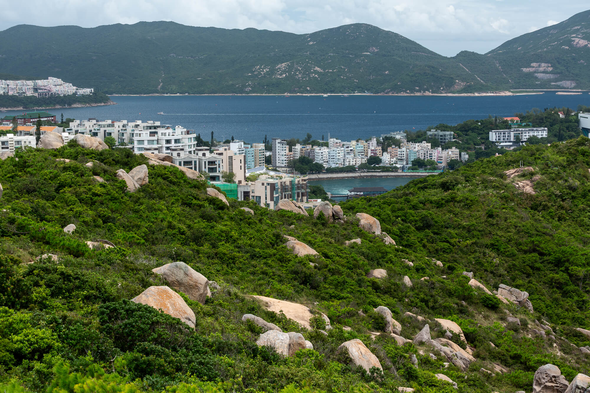 舂坎半島另一邊的赤柱