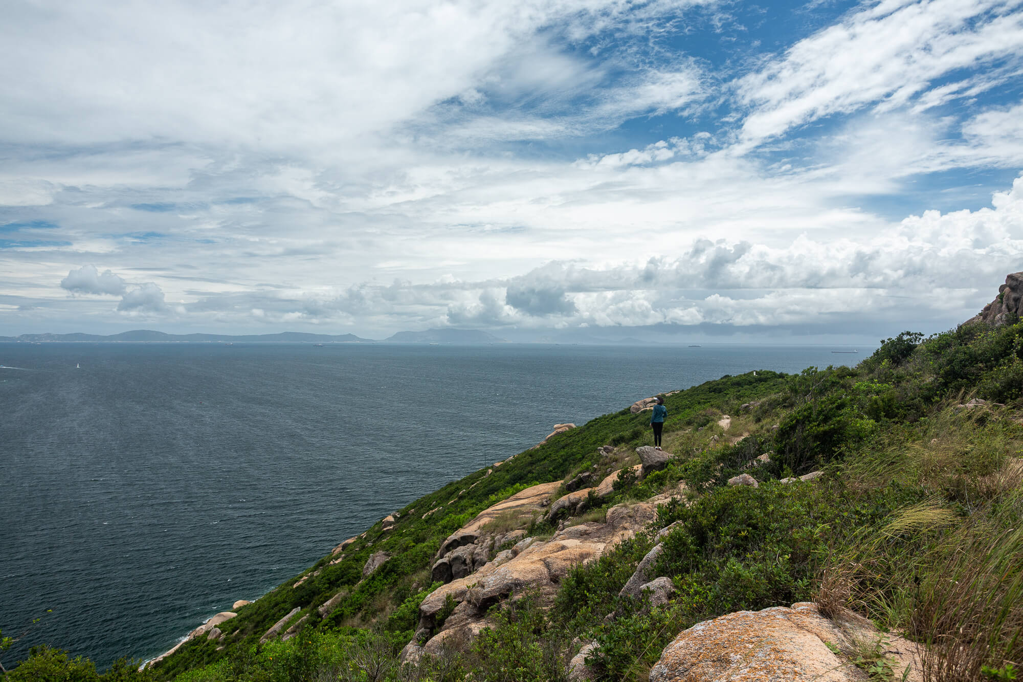 風起了，灑下幾滴雨水