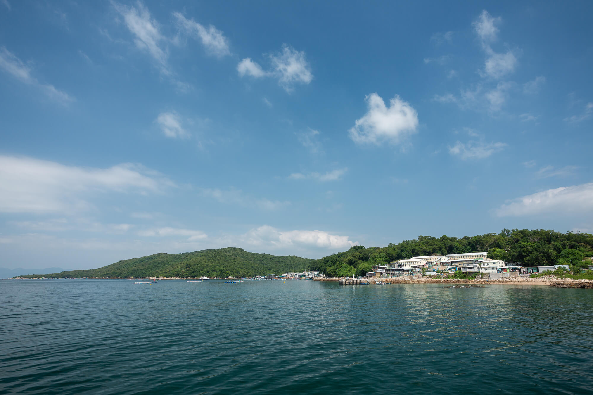 街渡即將靠岸