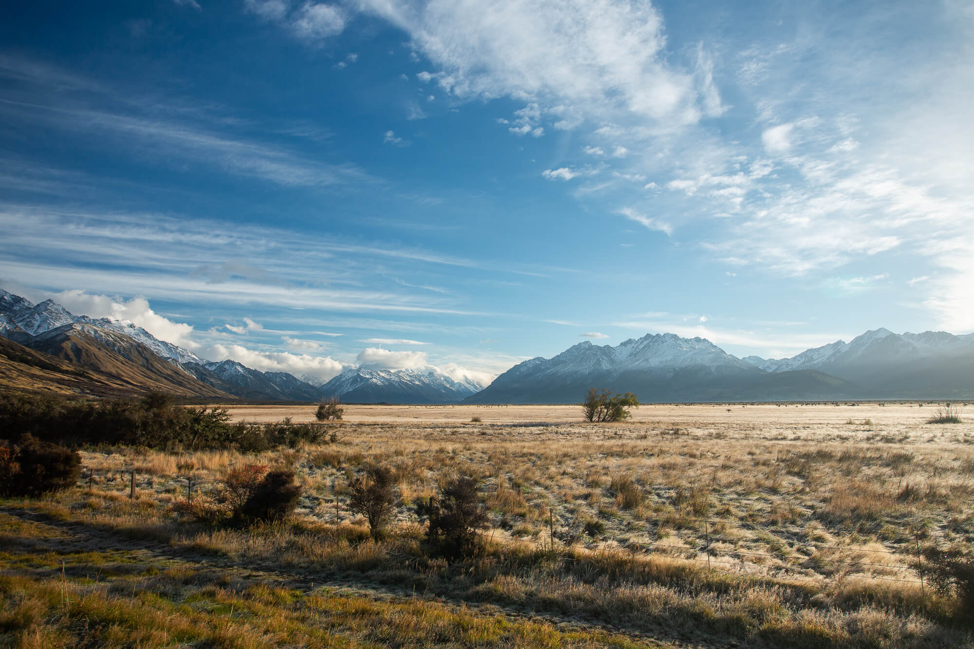 進入 Mount Cook 範圍