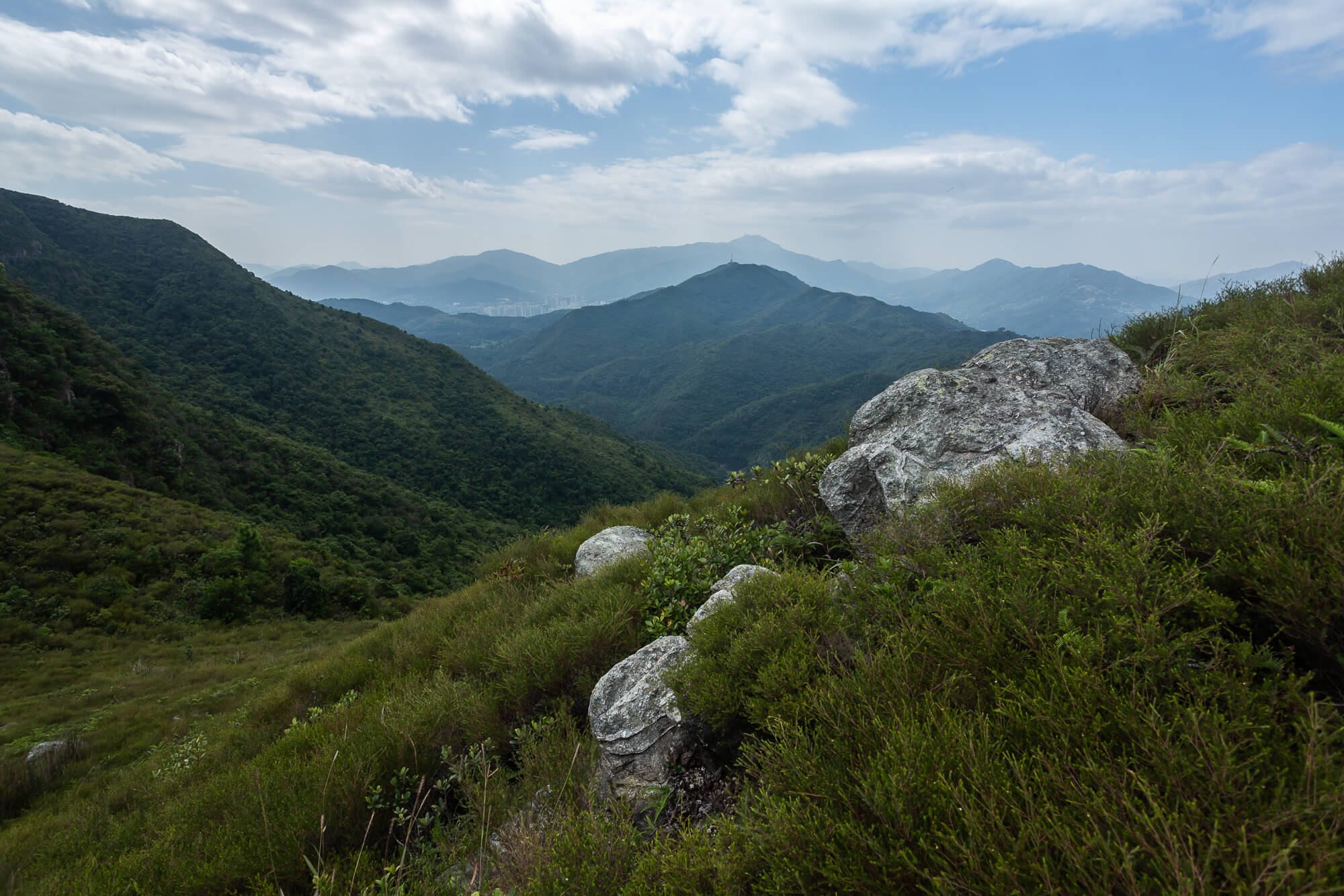 九龍坑山與大帽山