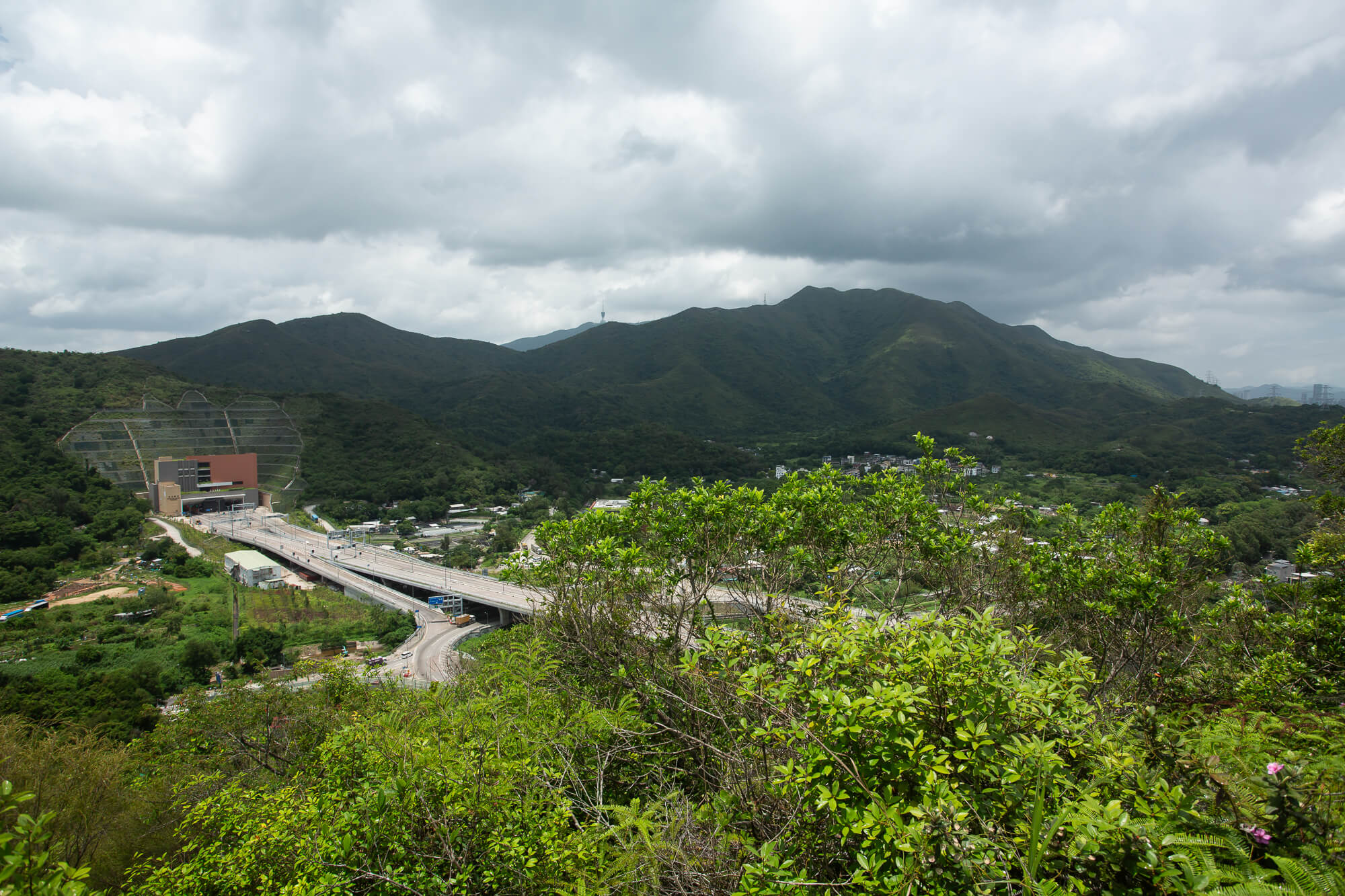 長山隧道和紅花嶺