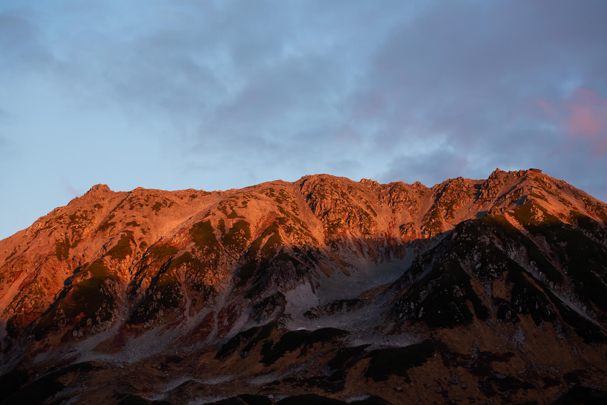 粉色立山